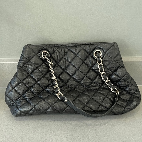 Kate Spade Sparkly Black Quilted Leather Bag - Picture 7 of 7
